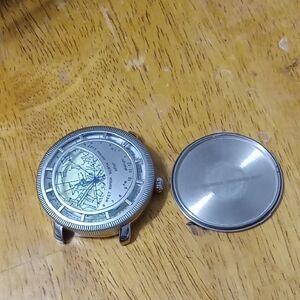 Planiphere Watch Case with Map Design